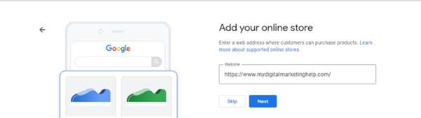 Add Your Online Store