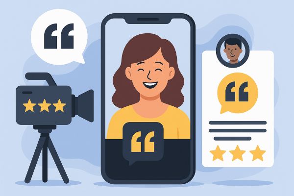 Create Short Videos of Customer Testimonials