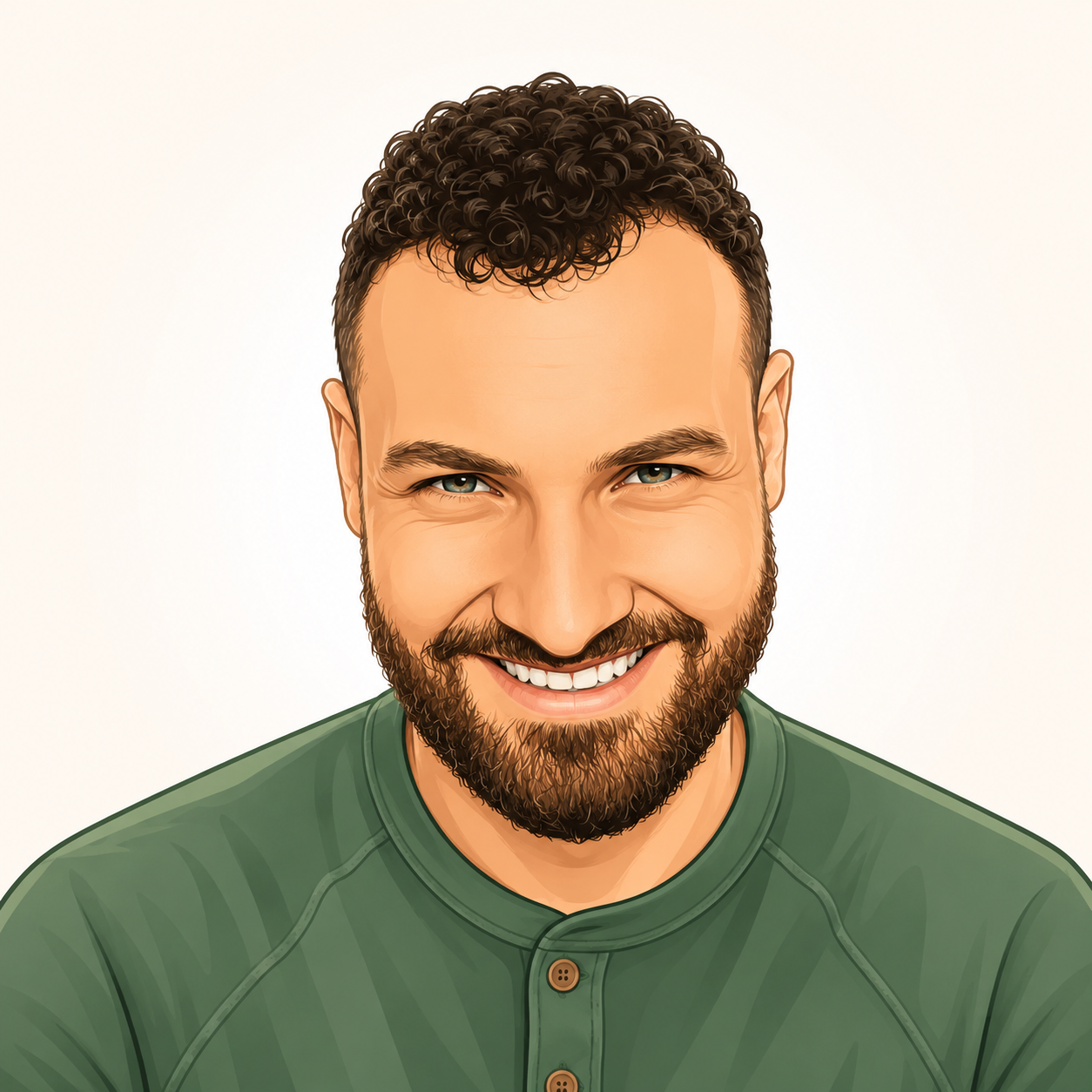 Cartoon avatar of Marcin Kuruc